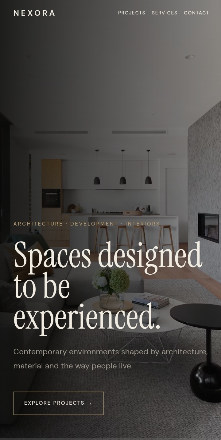 Architecture & Development Website.